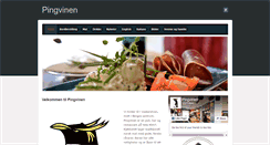 Desktop Screenshot of pingvinen.no